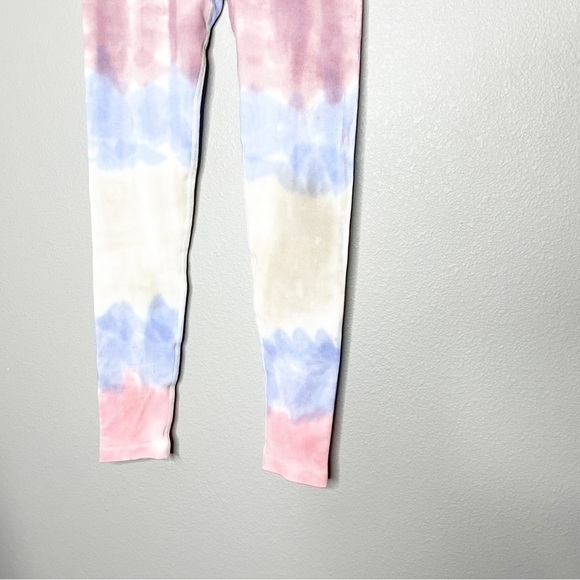 Spiritual Gangster Love Sculpt leggings Tie Dye Colorblock Pink Blue NWT - Picture 3 of 9